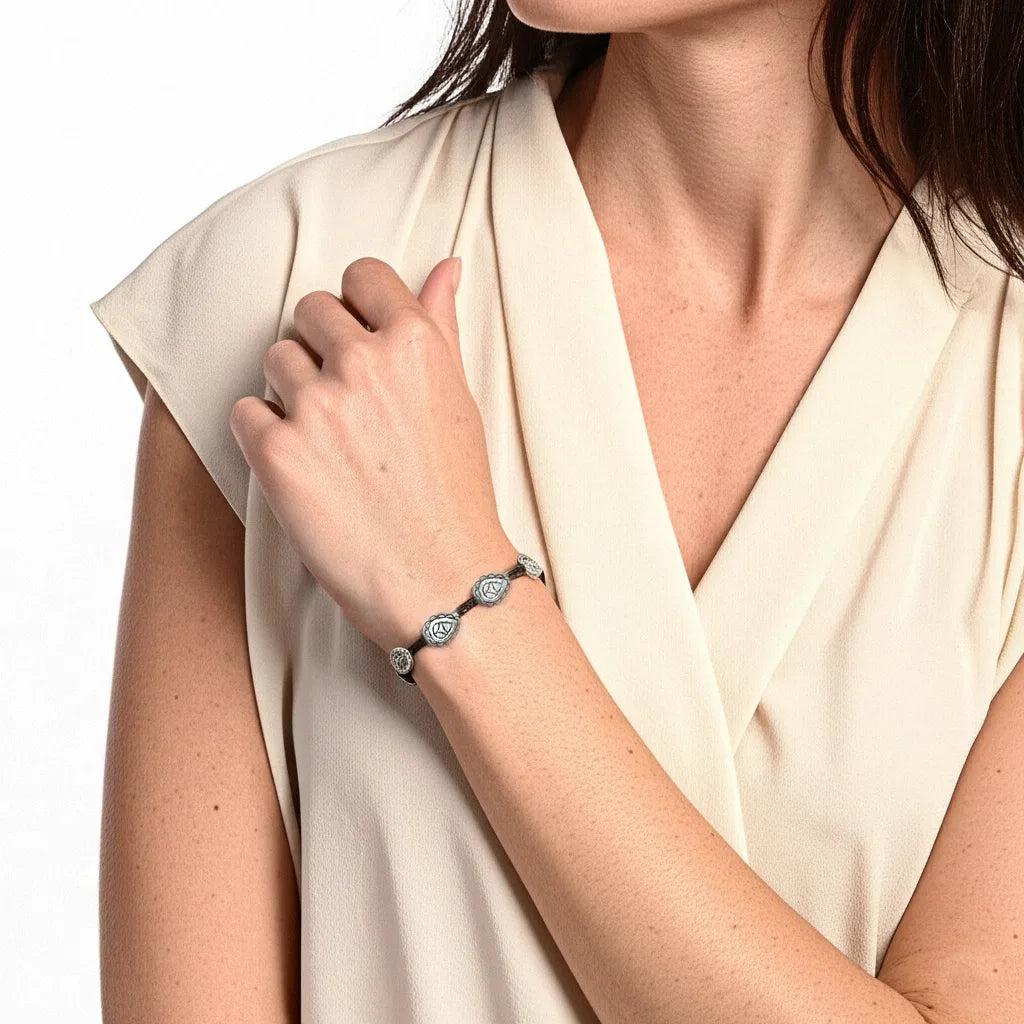 Boho Spirit Beaded Bracelet – Tribal Motif, Everyday Ease