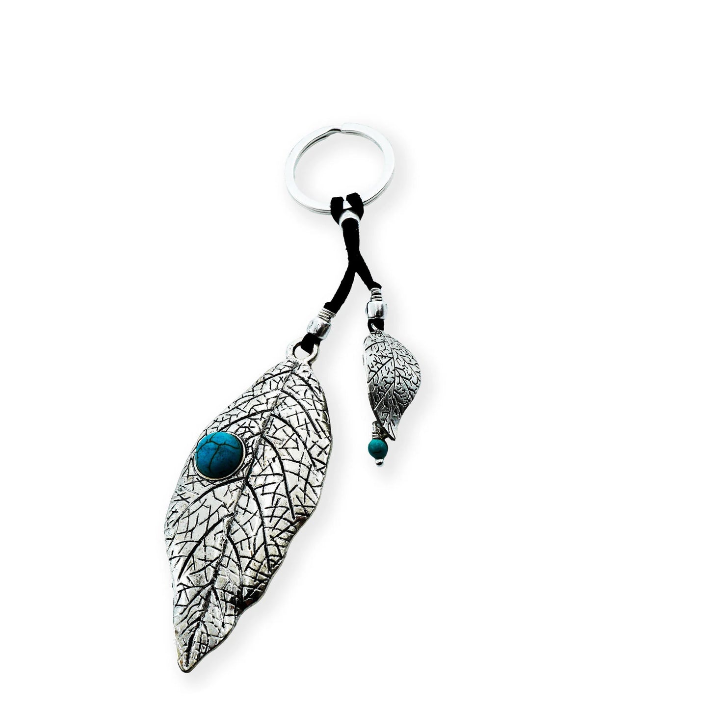 Gantungan Kunci Mystic Leaf Charm – Aksesori yang Terinspirasi dari Alam Boho