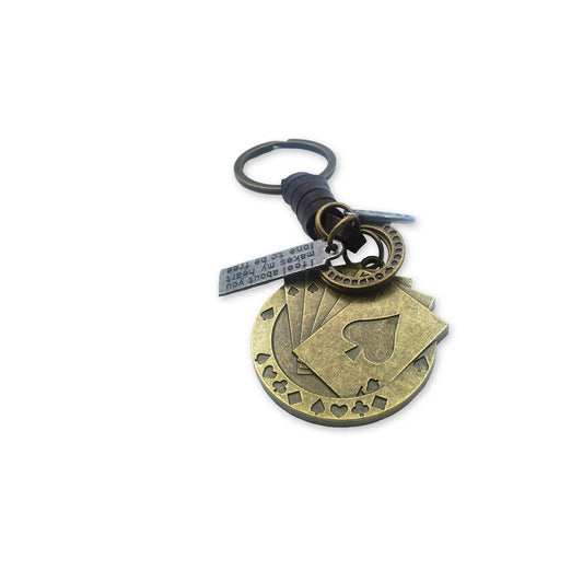 Lucky Hand Keychain – Vintage-Inspired Handmade Accessory featuring a brass Hamsa hand charm, symbolizing protection and good fortune, perfect for adding a touch of bohemian flair to your everyday style