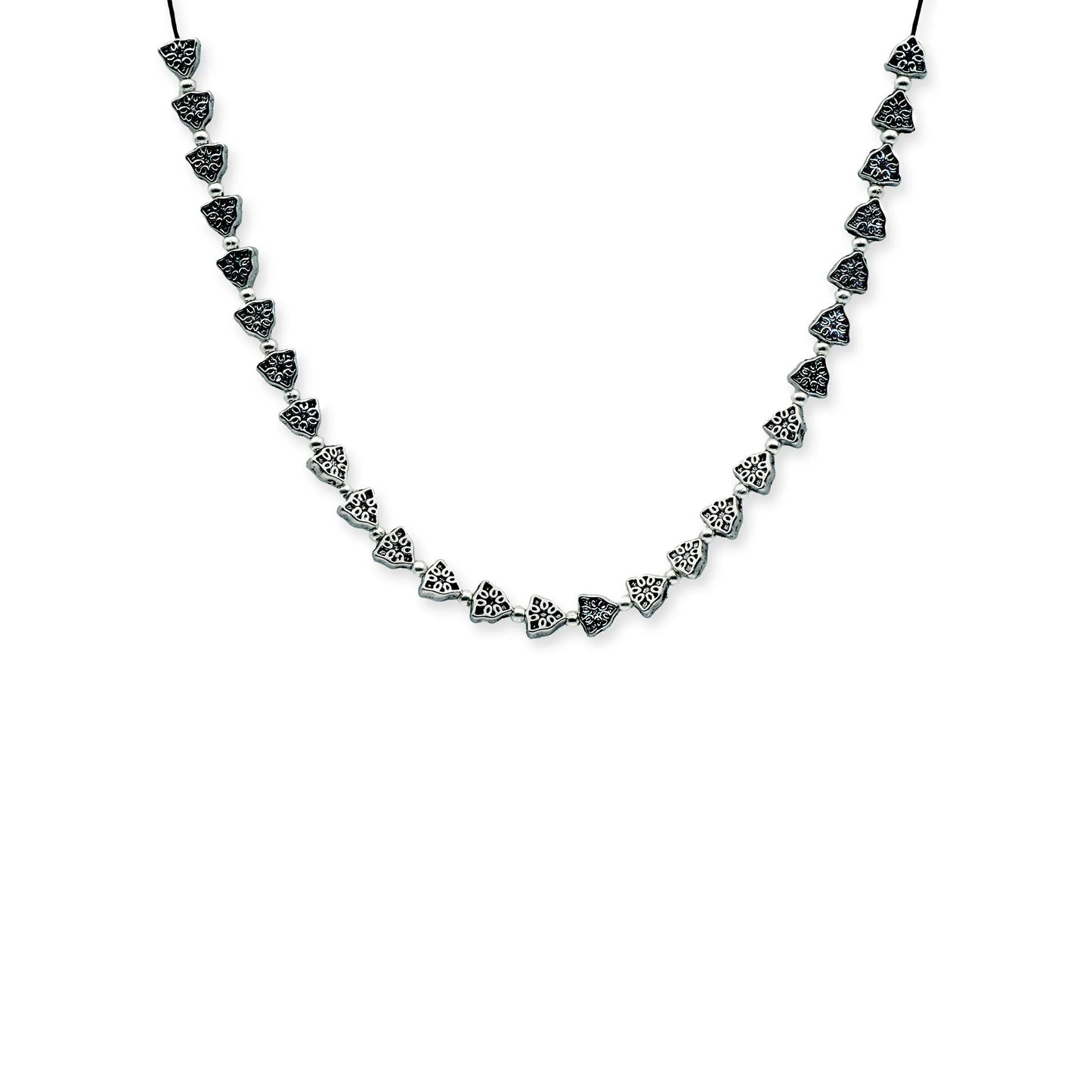 Sirocco Triangle Bead Necklace – Handmade in Bali